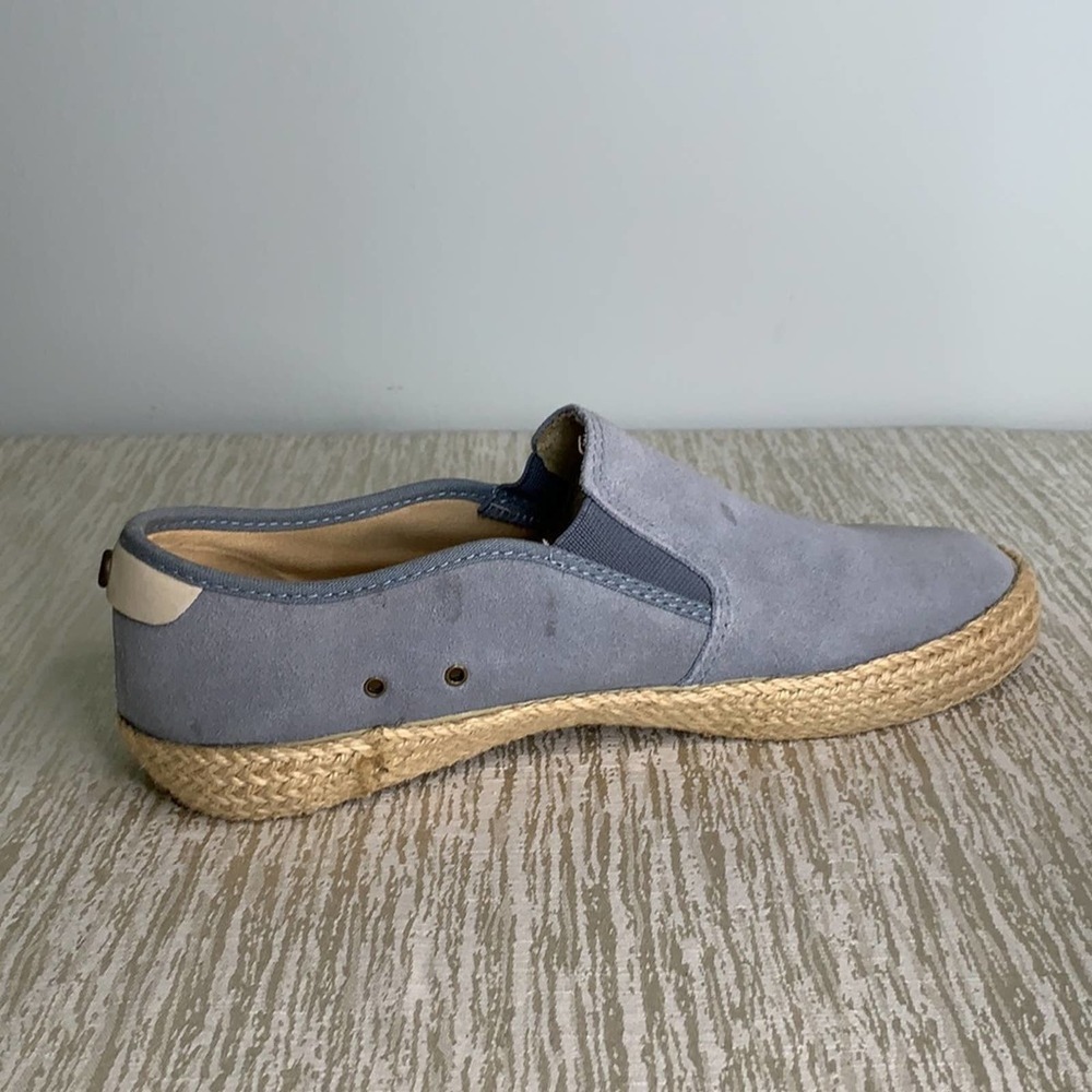 PENGUIN MEN’S BLUE SUEDE ESPADRILLES SIZE 8.5 - Picture 6 of 9